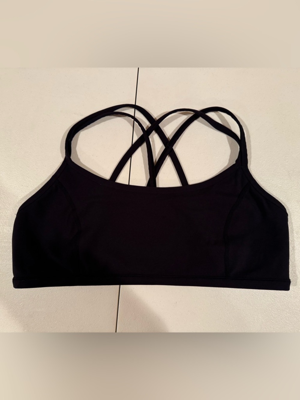 Outdoor Research Black Strappy Crisscross Sports Bra